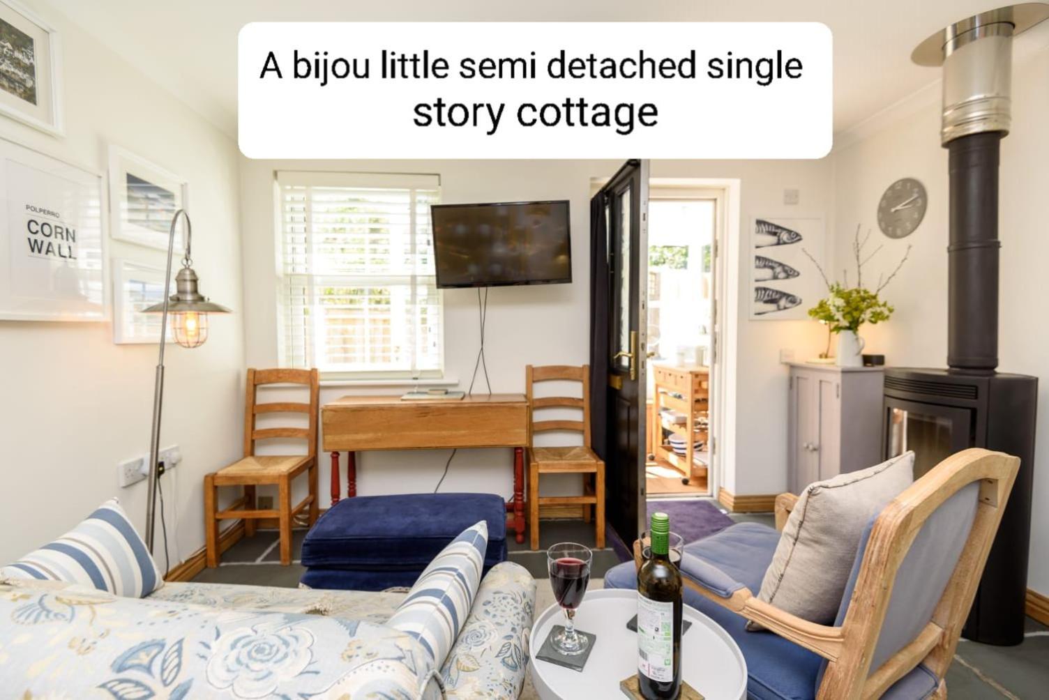 Bijou Coastal Apartment In Polperro With Onsite Parking Εξωτερικό φωτογραφία